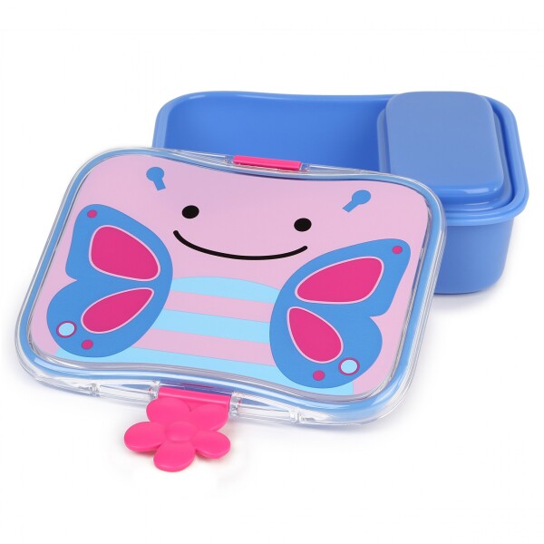 Lunch kit SKIP HOP tupper vianda mariposa