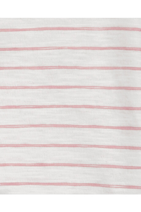 Set tres piezas de algodón, short, remera henley y body Sin color