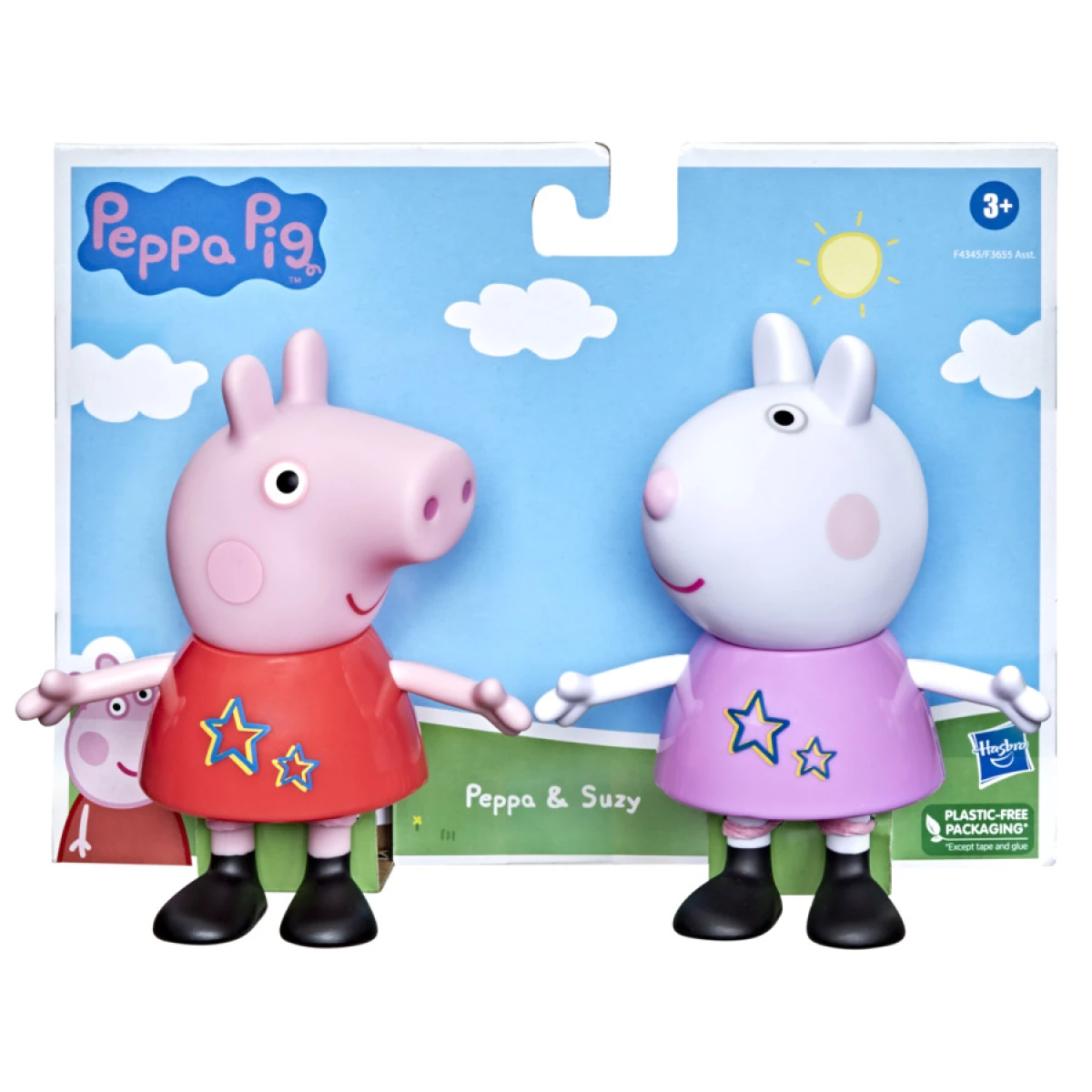 Pack Figuras Peppa Pig Peppa y Suzy 15 cm 