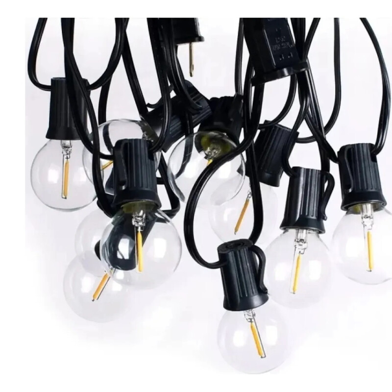 Guirnalda Solar 20 Luces G40 Exterior Guirnalda Solar 20 Luces G40 Exterior
