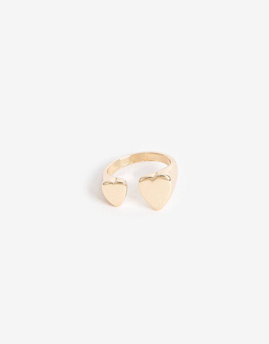 Anillo Dedo Meñique Corazones 