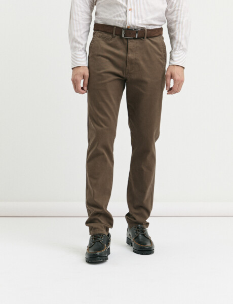 080423 PANTALON HARRY Marron