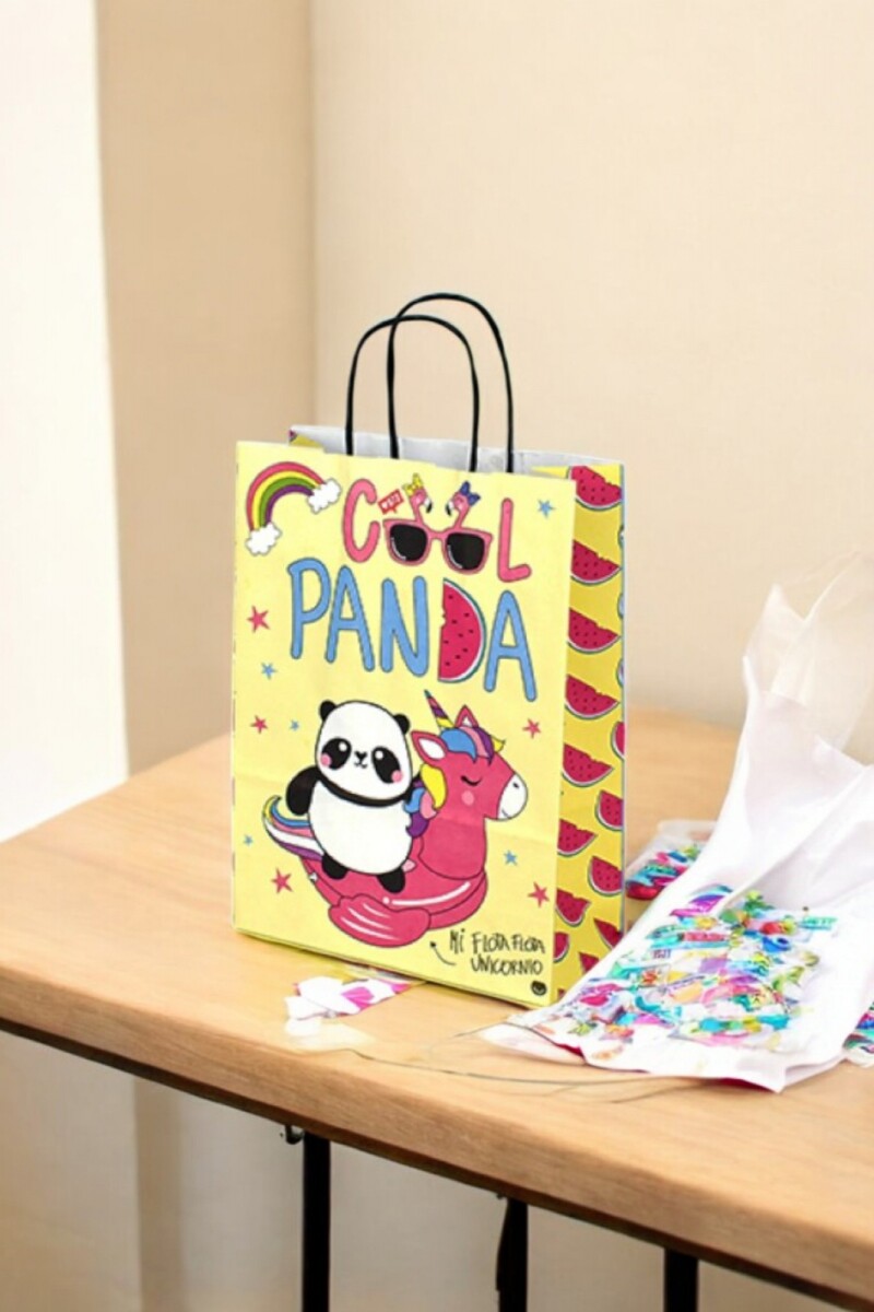 Bolsa 22x10x30 cm. - SWEET PANDA 