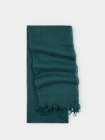 Pashmina 100% Lana azul
