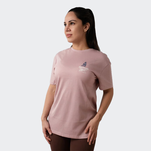 Remera Reebok Nature Graphic Earth Violeta
