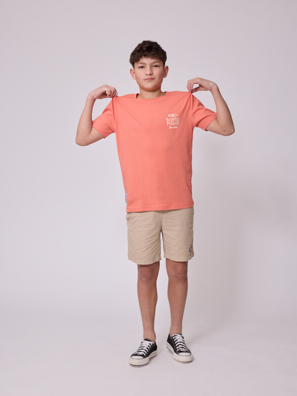 T-SHIRT ROKAI TEEN RUSTY Durazno