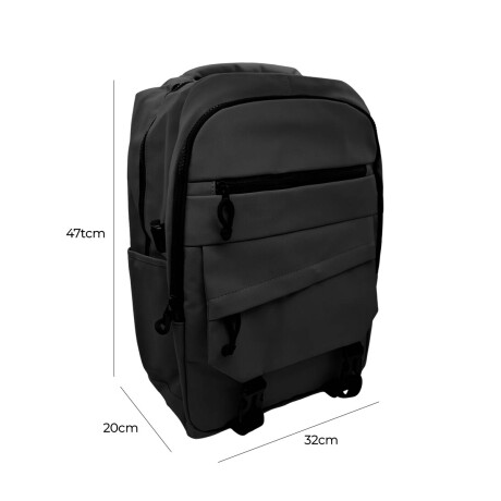 Mochila Urbana Expert Multiuso Laptop Impermeable Negro