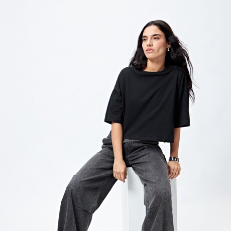 REMERA LETSI Negro