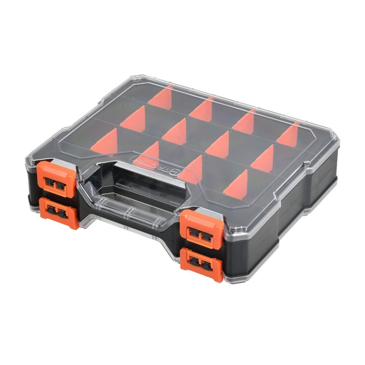 Maletín organizador doble 34 divisiones 31,5cm - TT0084 