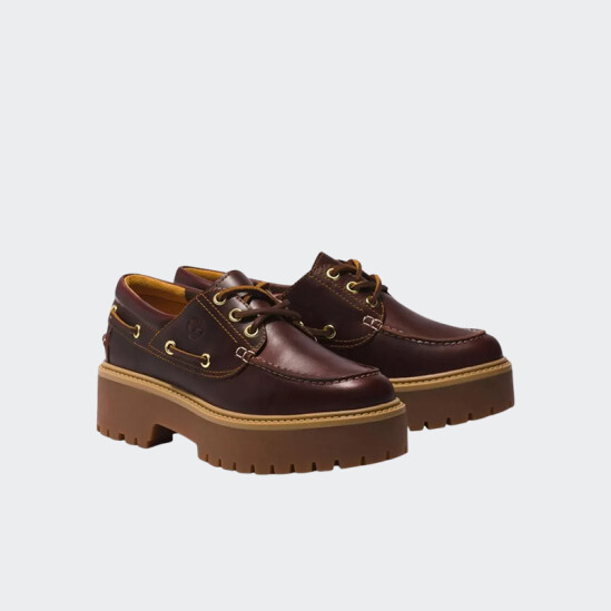 Zapatos Timberland Stone Street Platform Boat Marrón