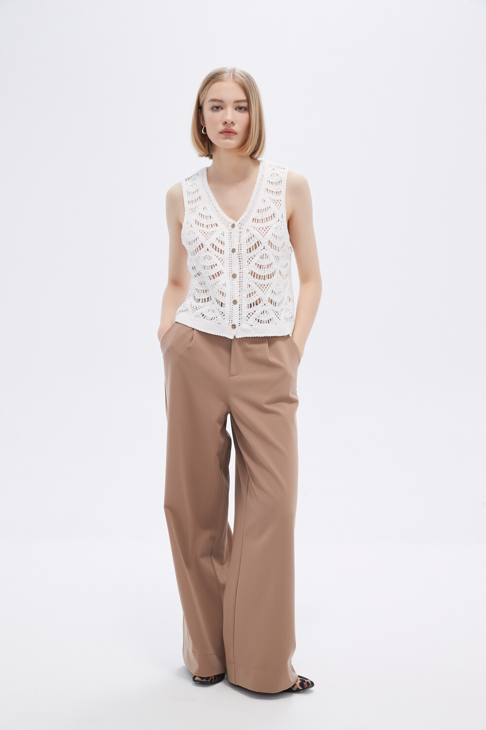 Chaleco Toti Marfil / Off White