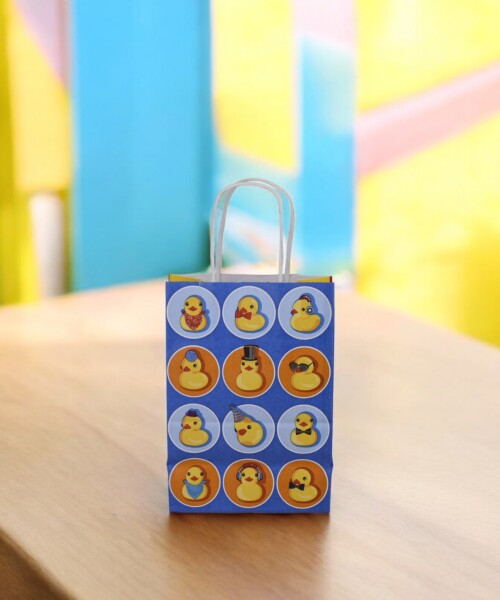 Bolsa 14x08x20 cm Patitos pop