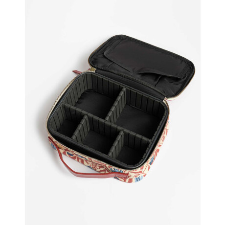 Porta Cosméticos Navidad Rojo Medio