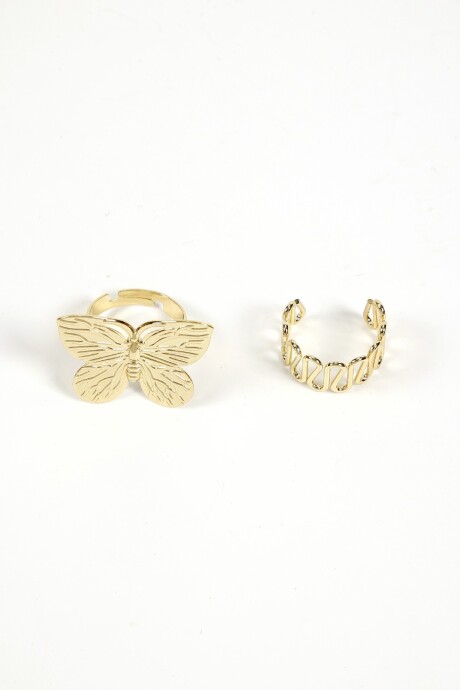 Anillo Mari, Set X2 Color Unico
