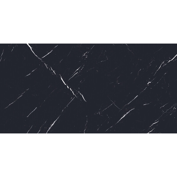 PORCELANATO NERO MARQUINA GRANDE "A" 60X120 CM Porcelanato Nero Marquina Grande "a" 60x120 Cm