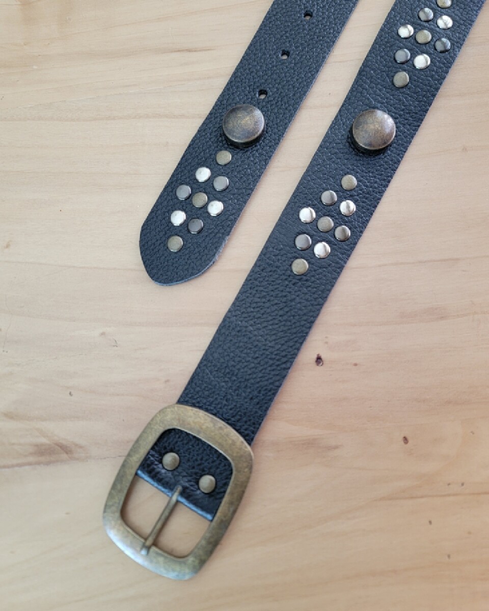 Cinto Snake - Negro Oro 