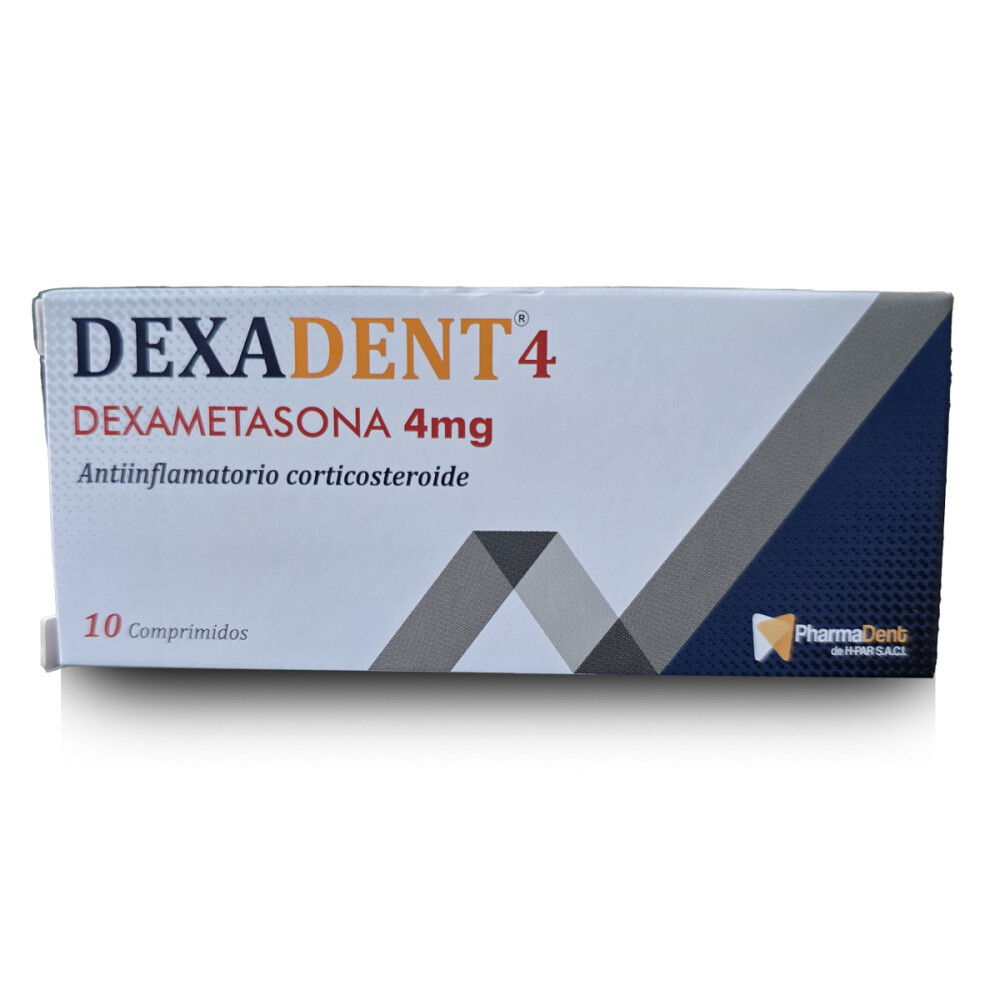 DEXADENT 4 MG CJ X 10 COMP. única