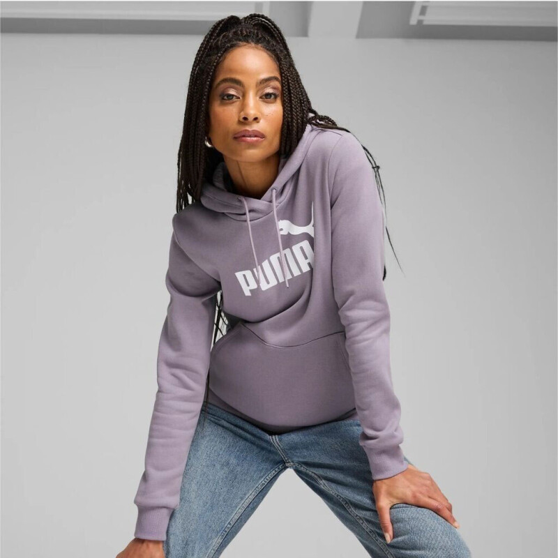 Canguro de Mujer Puma Logo Hoodie Lila