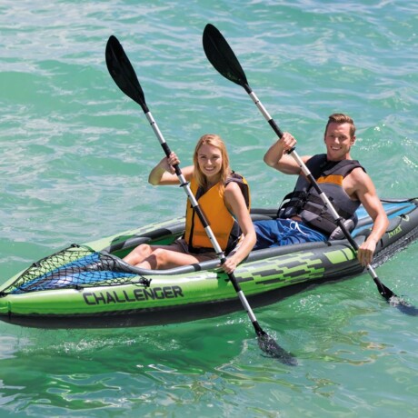 Kayak inflable Challenger K2 para 2 personas Kayak inflable Challenger K2 para 2 personas