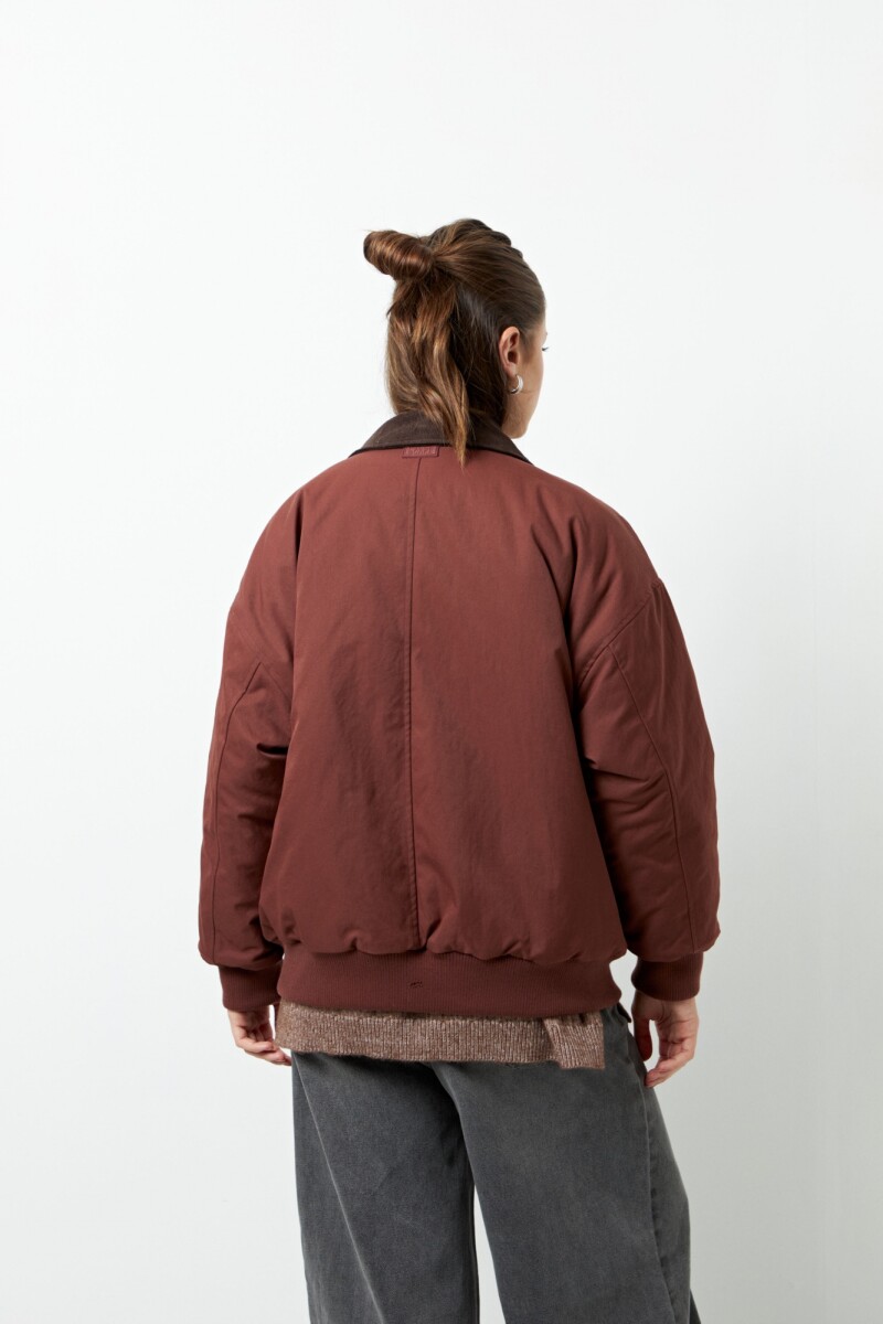 CAMPERA VINNY Bordó Merlot