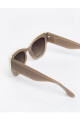 Lentes Tiwi Mayfair Shiny Coconut/beige With Brown Gradient Lense
