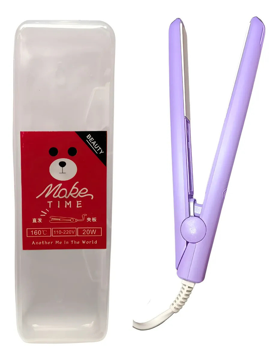 Mini planchita de pelo - Violeta 