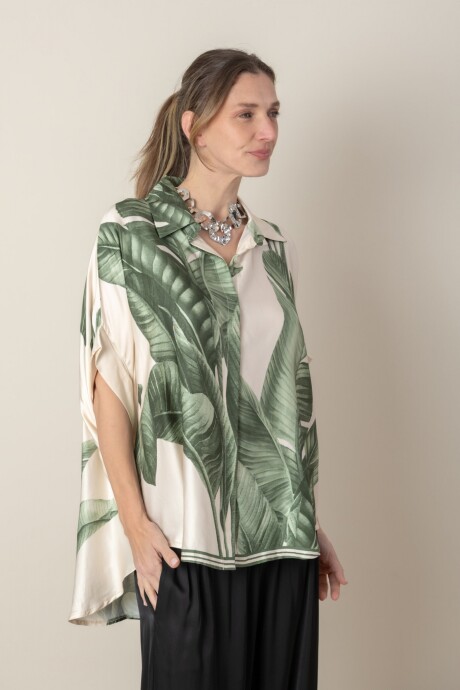 CAMISA PALMA Verde