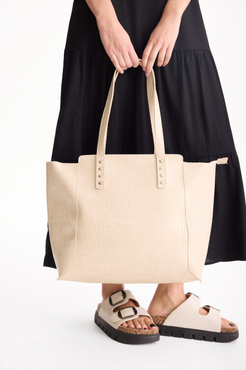 Cartera Origen Beige