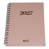 AGENDA DALI 2027 CON ESPIRAL SEMANA A LA VISTA TAPA COLOR BEIGE