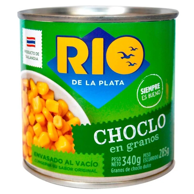 CHOCLO RIO DE LA PLATA S/SAL 350G Choclo Rio De La Plata S/sal 350g
