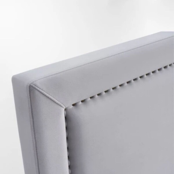 RESPALDO DE PARED FRENCH PANEL GRIS - 1,5 PLAZAS