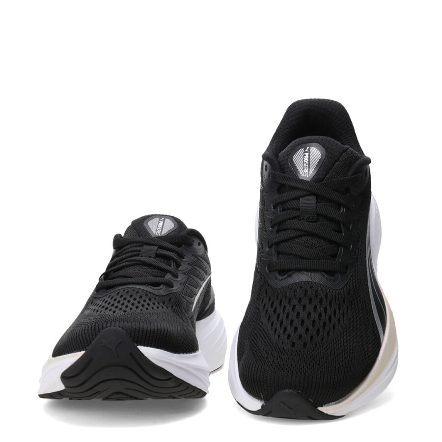 Championes de Mujer Puma Scend Pro 3 Negro - Plata