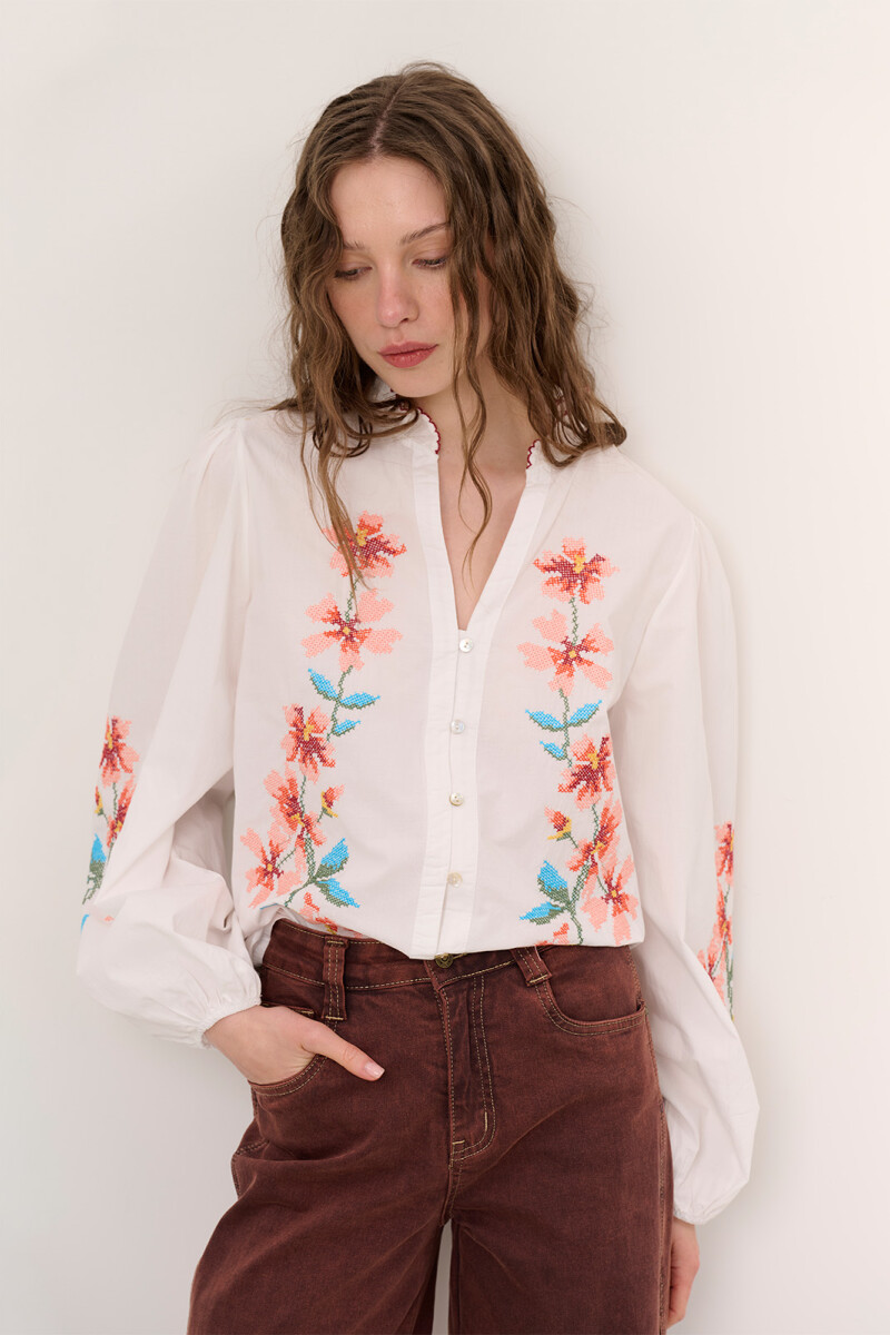CAMISA CRUZ ROSA