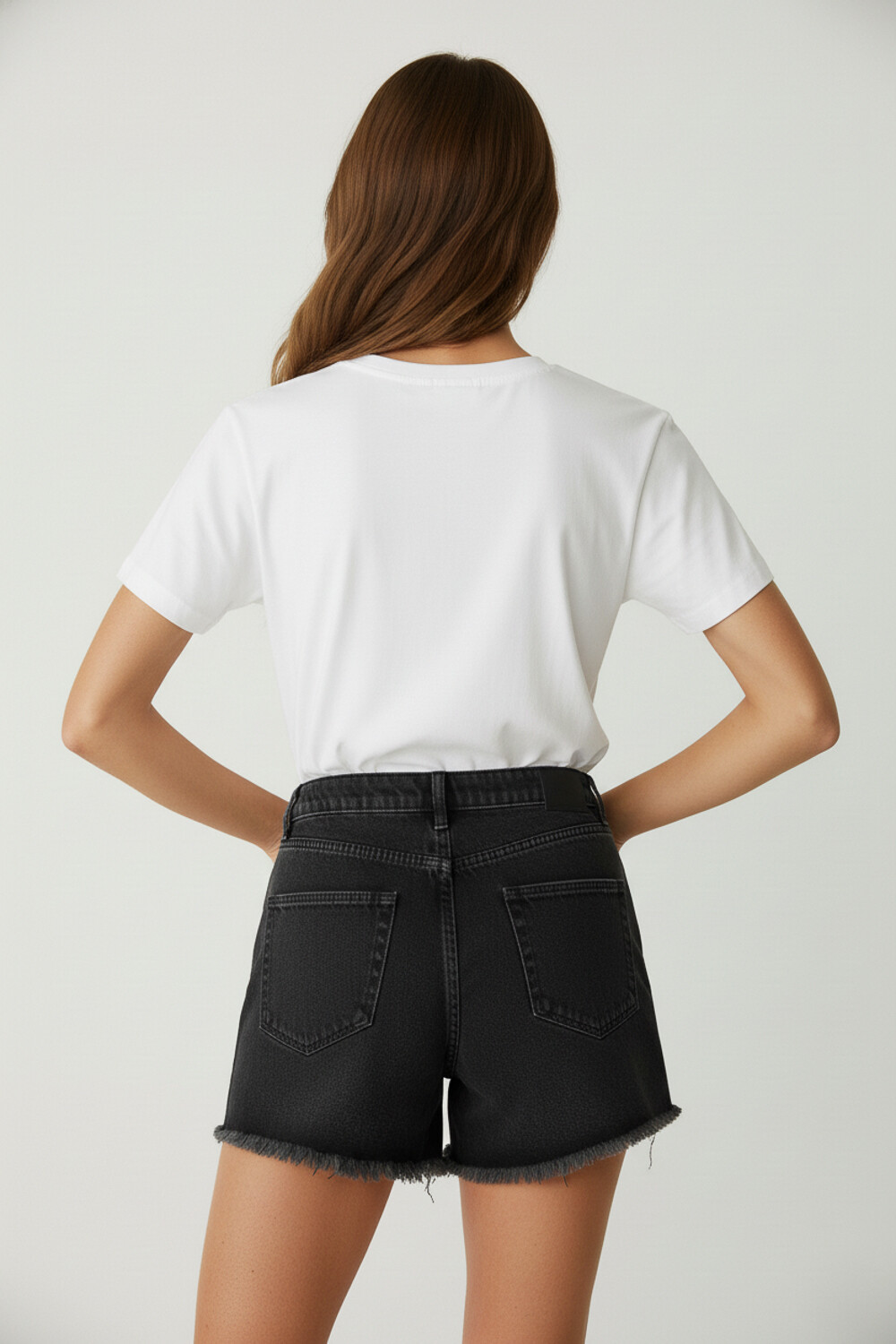 Short Mischa Gris Oscuro