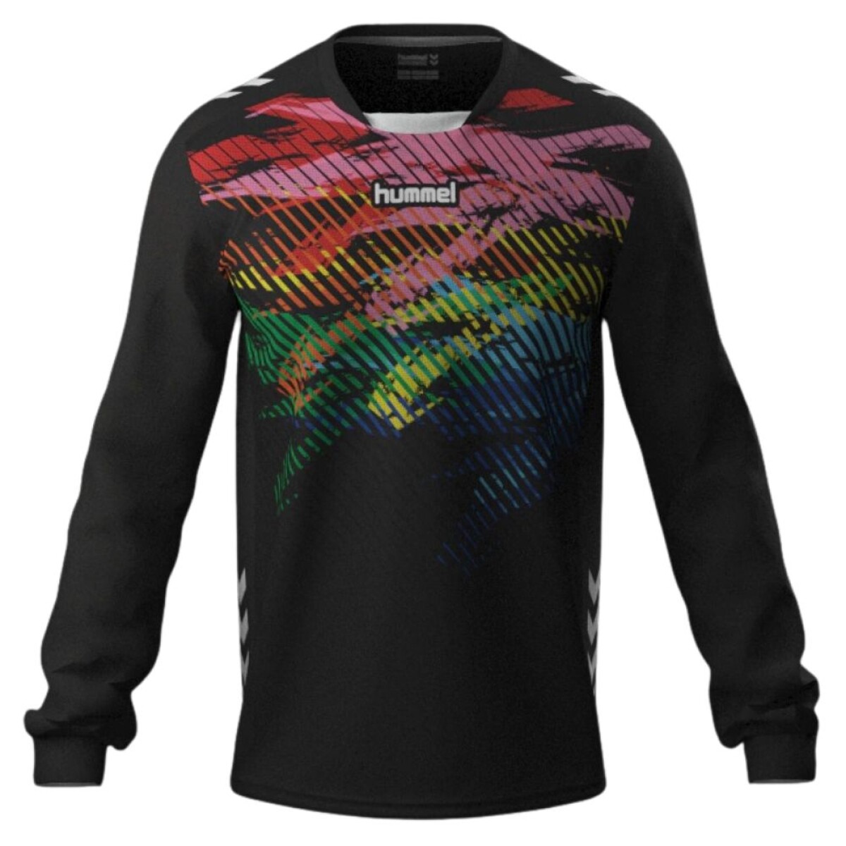 REMERA ARQUERO HANDBALL SUBLIMADA - NEGRA 