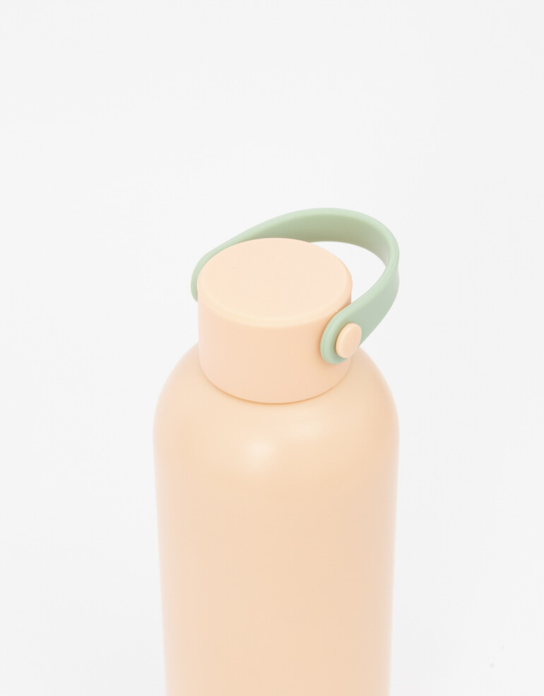 Artículos cocina Botellas Botella Metálica Con Frase - Combinacion Bicolor