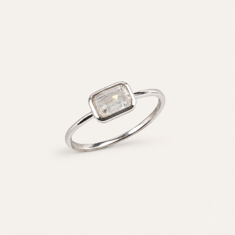 Anillo Frida Piedra Lunar - Plata 925 Anillo Frida Piedra Lunar - Plata 925