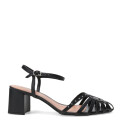 Sandalias de Mujer Miss Carol con Taco Negro