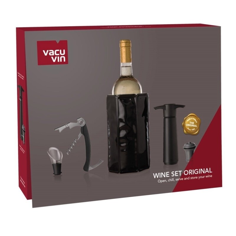 Set Vino 5 Piezas Original Vacu Vin SET VINO 5 PIEZAS ORIGINAL VACU VIN