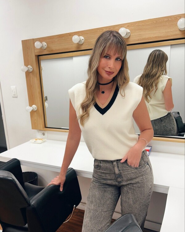 Chaleco Nina Crudo