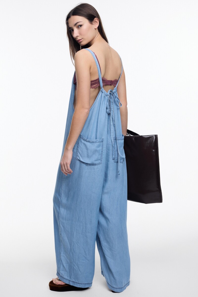 ENTERITO LYOCELL Azul