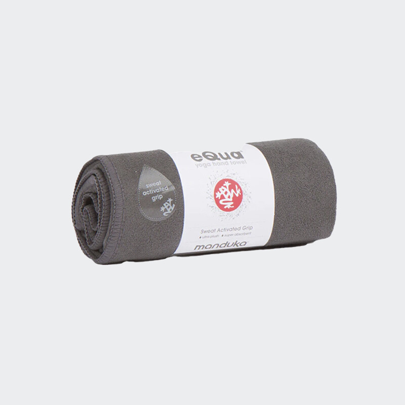 eQua® Manduka Yoga Toalla De Mano Gris