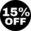 15% OFF