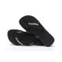 Sandalias Havaianas Brasil Logo Mujer Negro/Negro