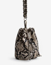 Monederos Monedero Mini Bag Snake - Estampado Animal Print
