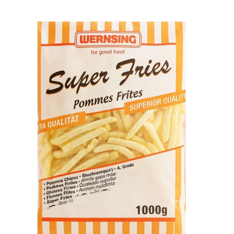 PAPAS FRITAS SUPER FRIES 1KG PAPAS FRITAS SUPER FRIES 1KG