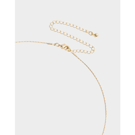Cadena Corta con Dije Premium Gold Dorado