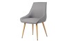 Silla BRUNA en PU Gris