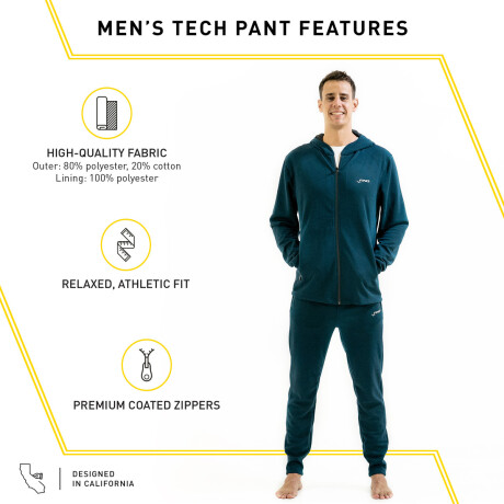 Pantalón Deportivo Finis Tech Pant AZUL