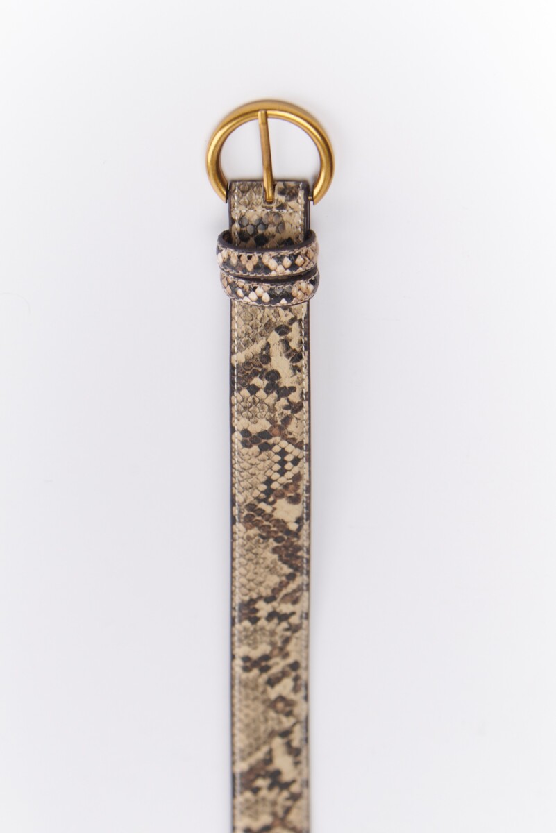 CINTO SNAKE - BEIGE 